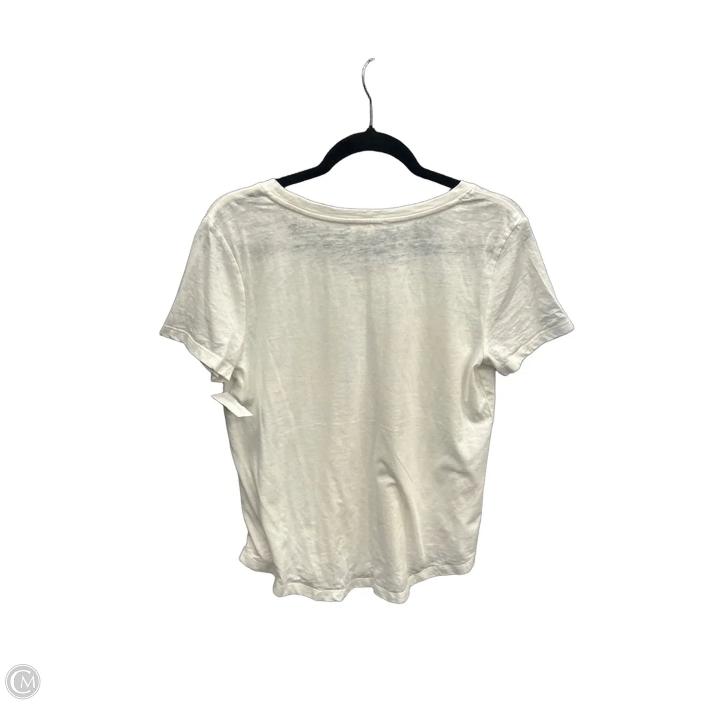 Top Short Sleeve By Maurices In White, Size: M