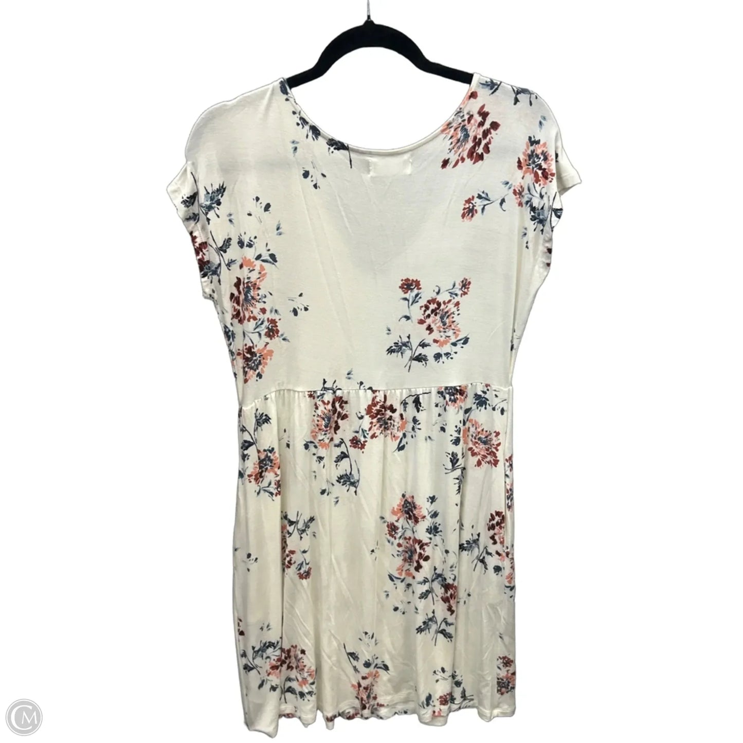 Dress Casual Midi By Maurices In Cream, Size: M