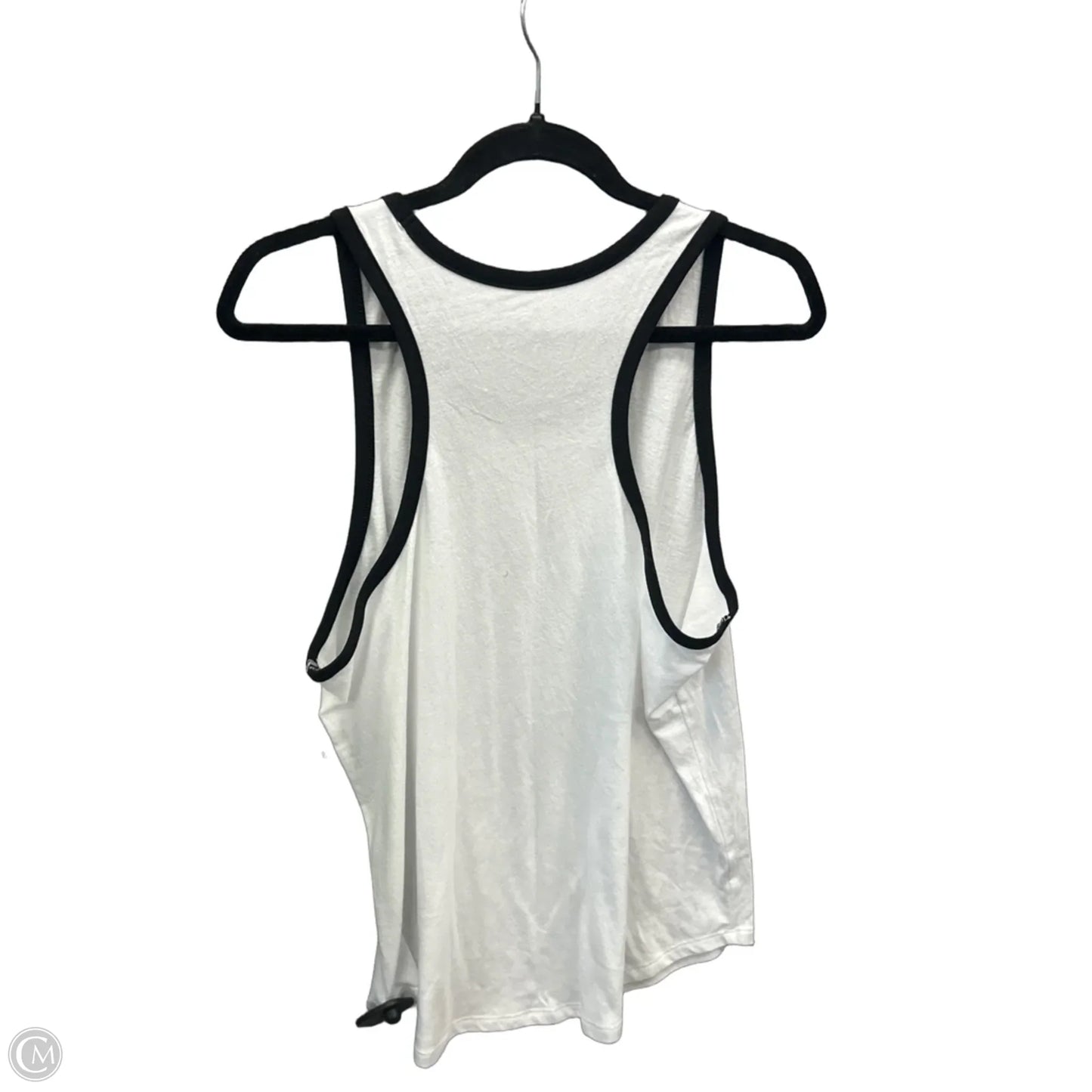 Tank Top By Pink In Black & White, Size: M