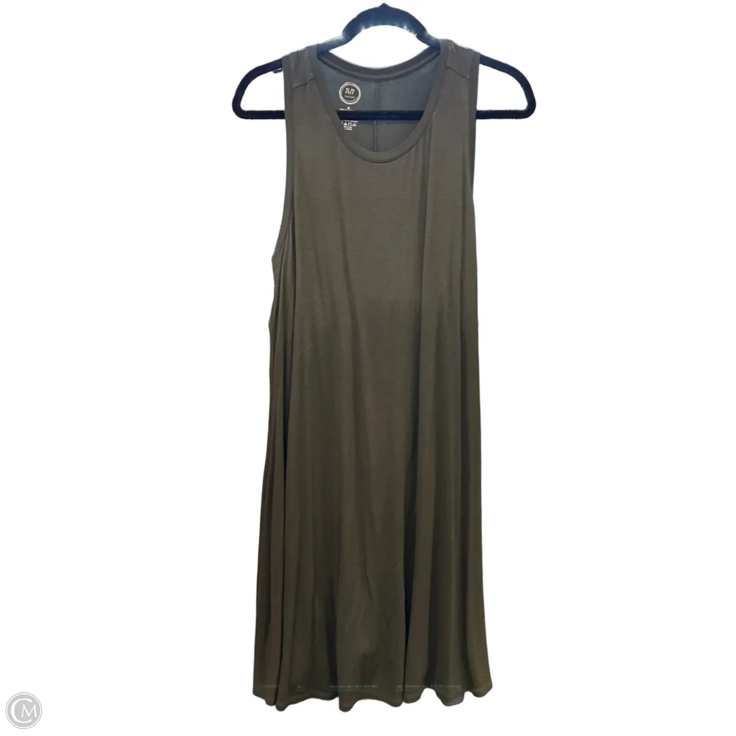 Dress Casual Midi By Maurices In Green, Size: M