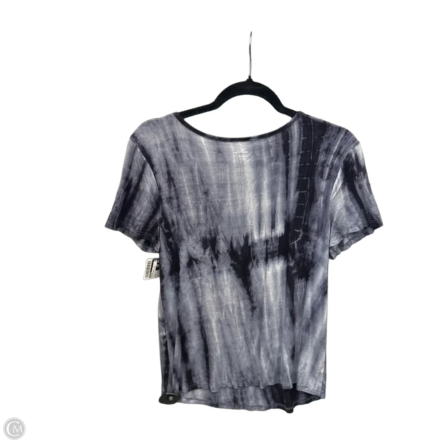 Top Short Sleeve By Maurices In Tie Dye Print, Size: M