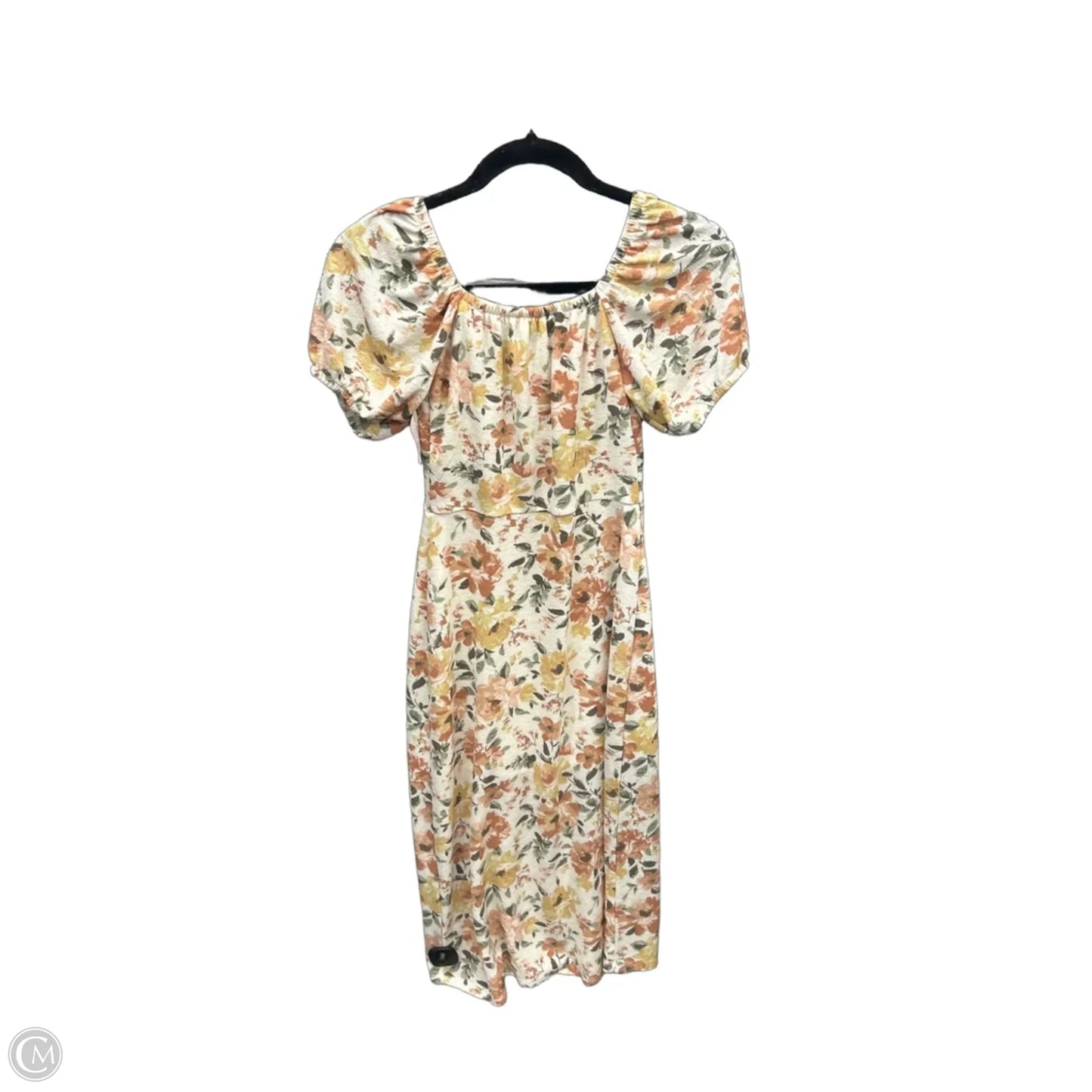 Dress Casual Midi By Mimi Chica In Floral Print, Size: S
