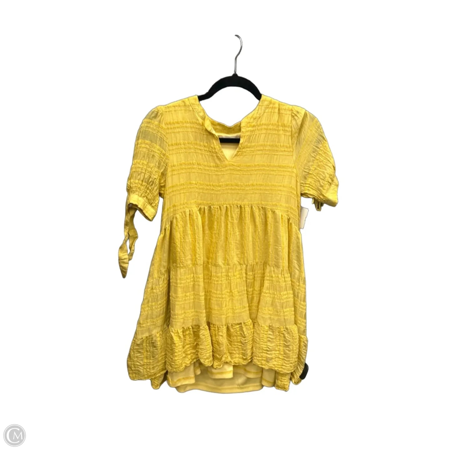 Dress Casual Midi By Altard State In Yellow, Size: S