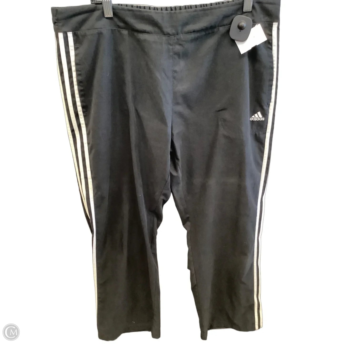 Athletic Pants By Adidas In Black, Size: L