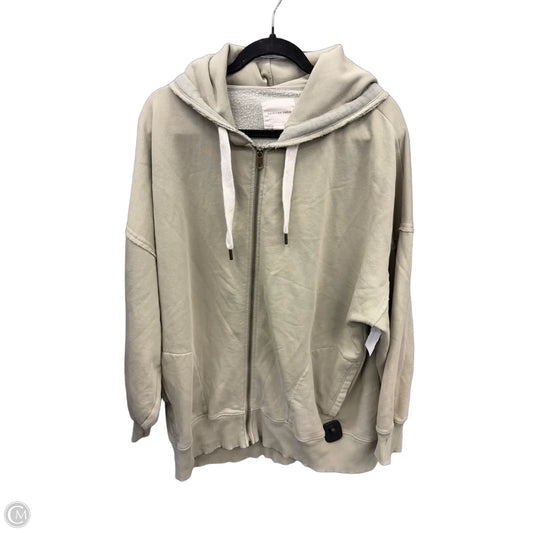 Sweatshirt Hoodie By American Eagle In Green, Size: L