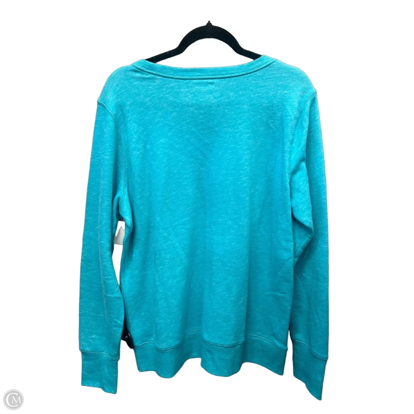 Athletic Sweatshirt Crewneck By Tek Gear In Blue, Size: Xl