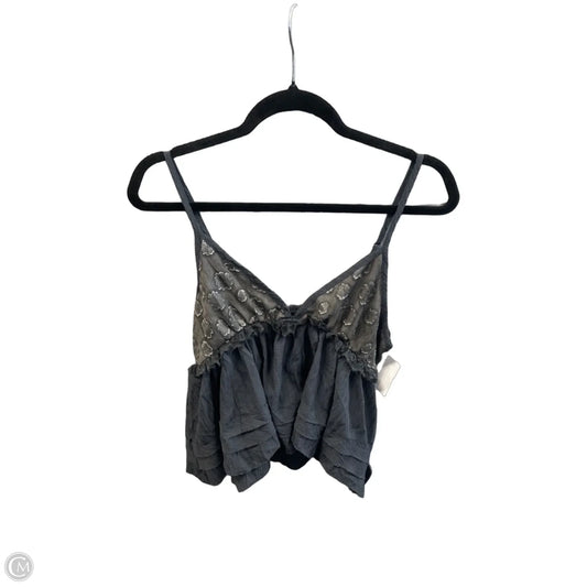 Top Sleeveless By Shein In Grey, Size: M