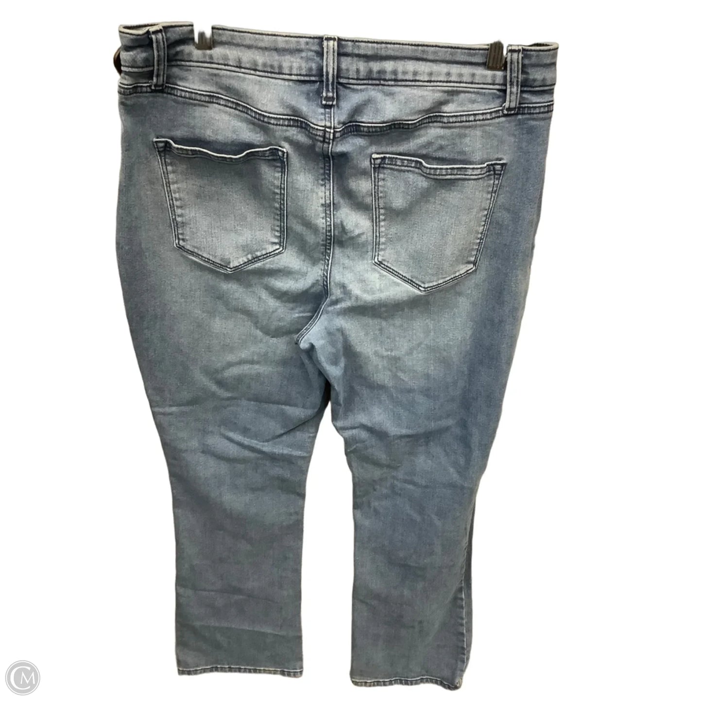 Jeans Straight By Sonoma In Blue Denim, Size: 16