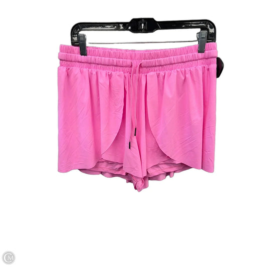 Athletic Shorts By Clothes Mentor In Pink, Size: Xl