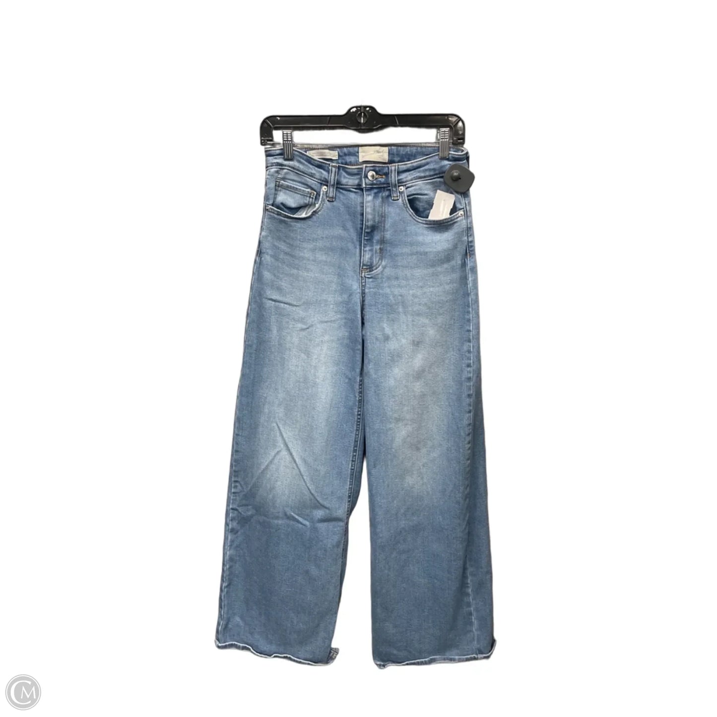 Jeans Wide Leg By Universal Thread In Blue Denim, Size: 8