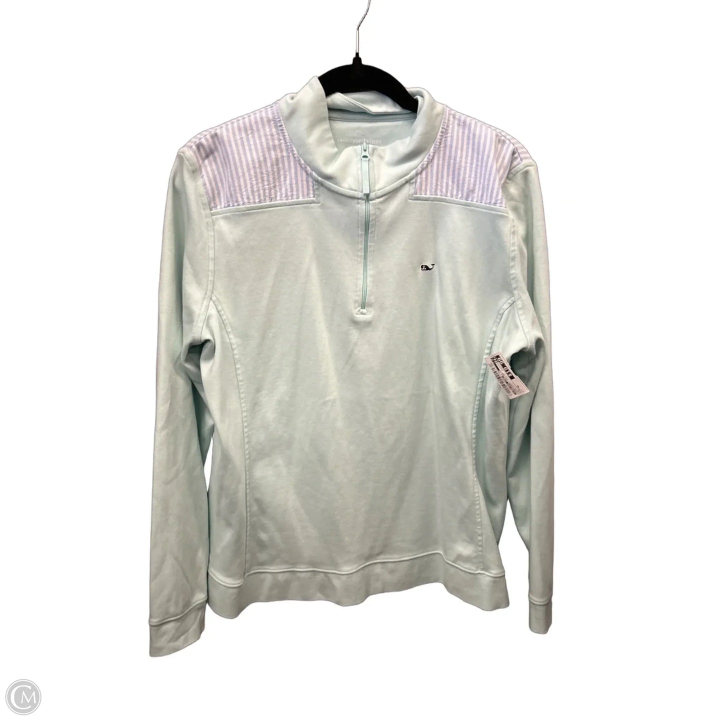 Sweatshirt Collar By Vineyard Vines In Blue, Size: Xl