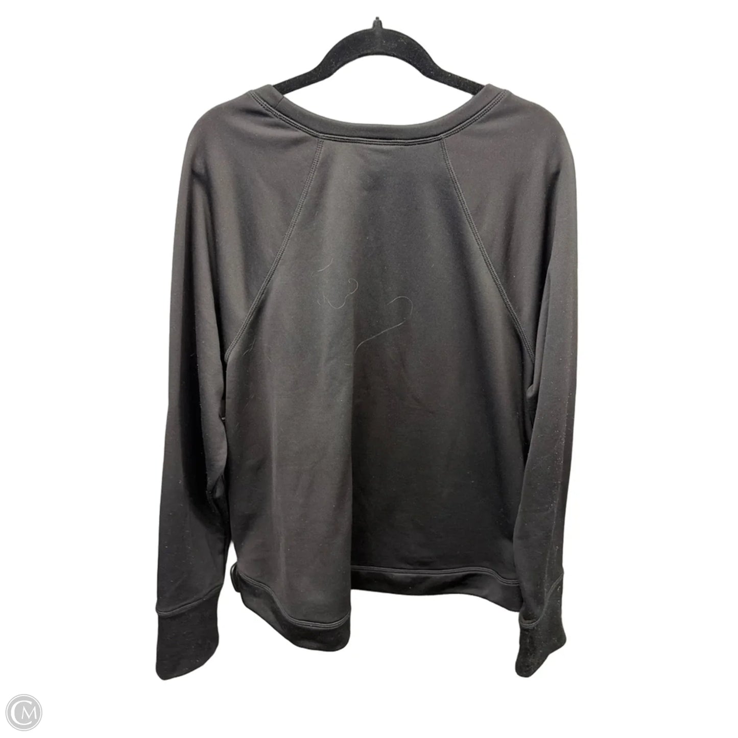 Top Long Sleeve By Banana Republic In Black, Size: Xxl