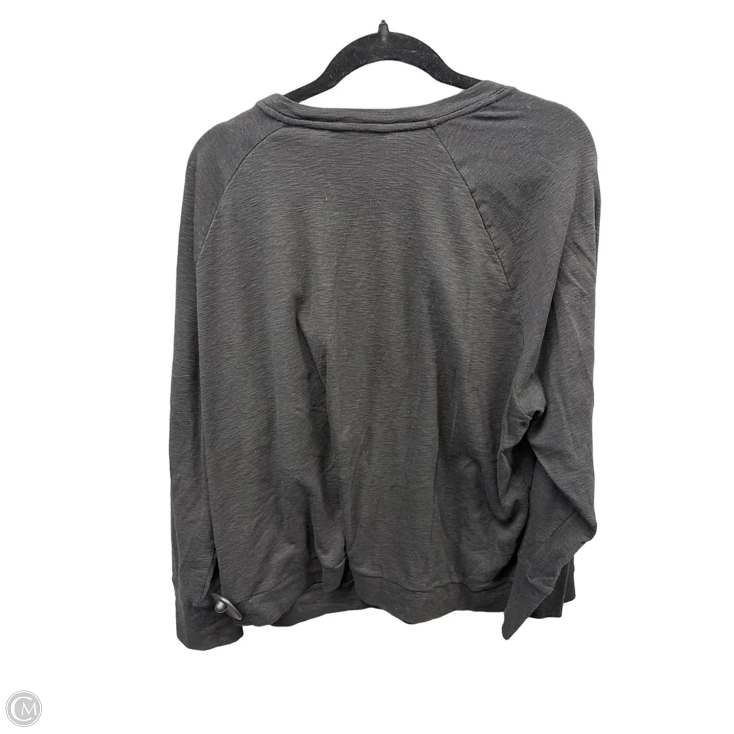 Top Long Sleeve By Banana Republic In Black, Size: Xxl