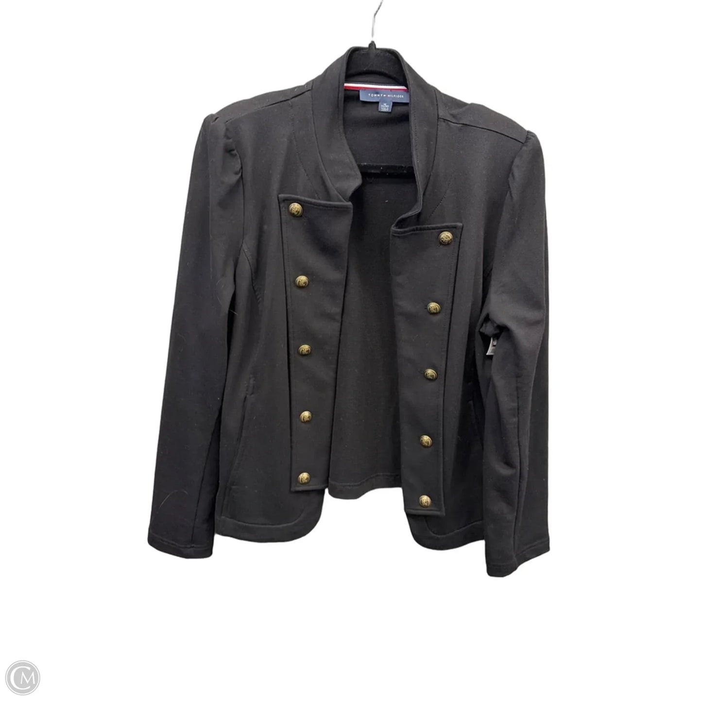Blazer By Tommy Hilfiger In Black, Size: Xl