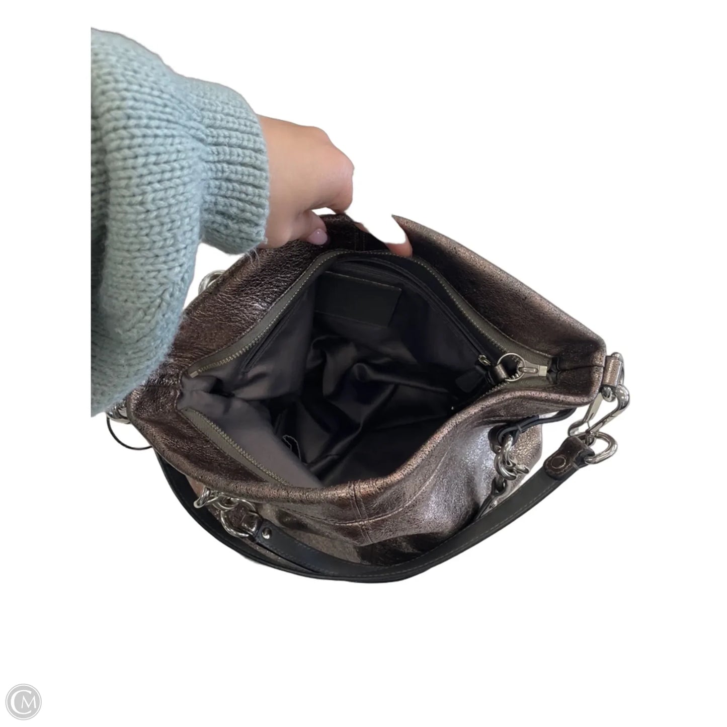 Handbag Designer By Coach, Size: Medium