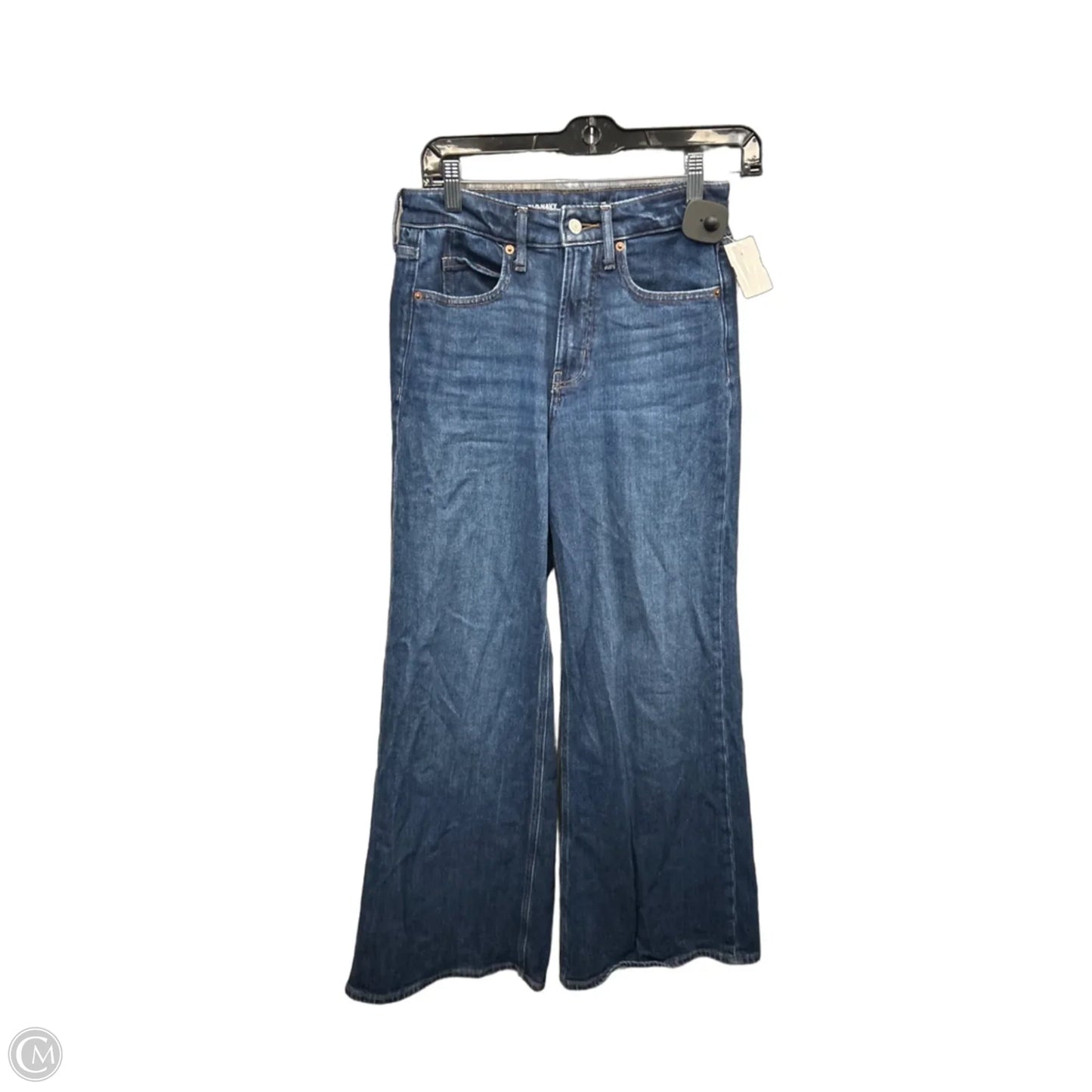Jeans Wide Leg By Old Navy In Blue Denim, Size: 0