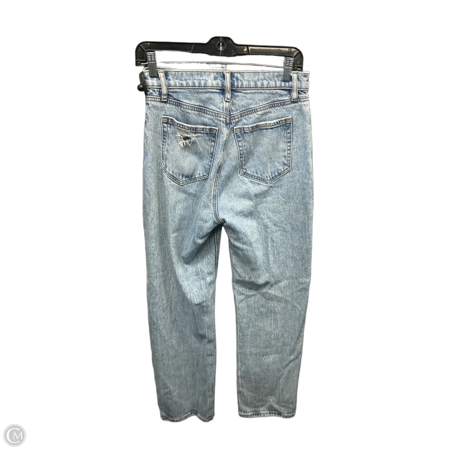 Jeans Straight By Loft In Blue Denim, Size: 2
