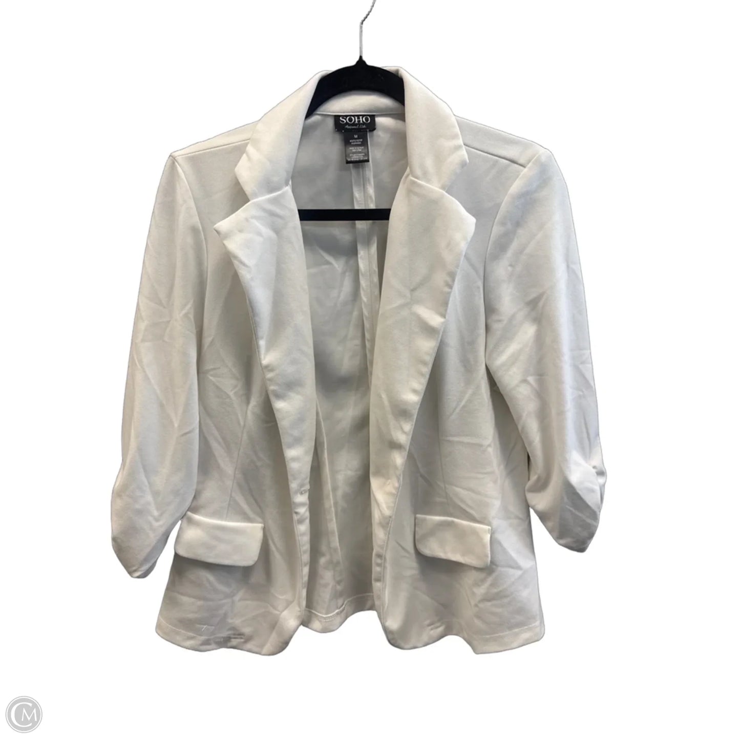 Blazer By Soho Apparel In White, Size: M