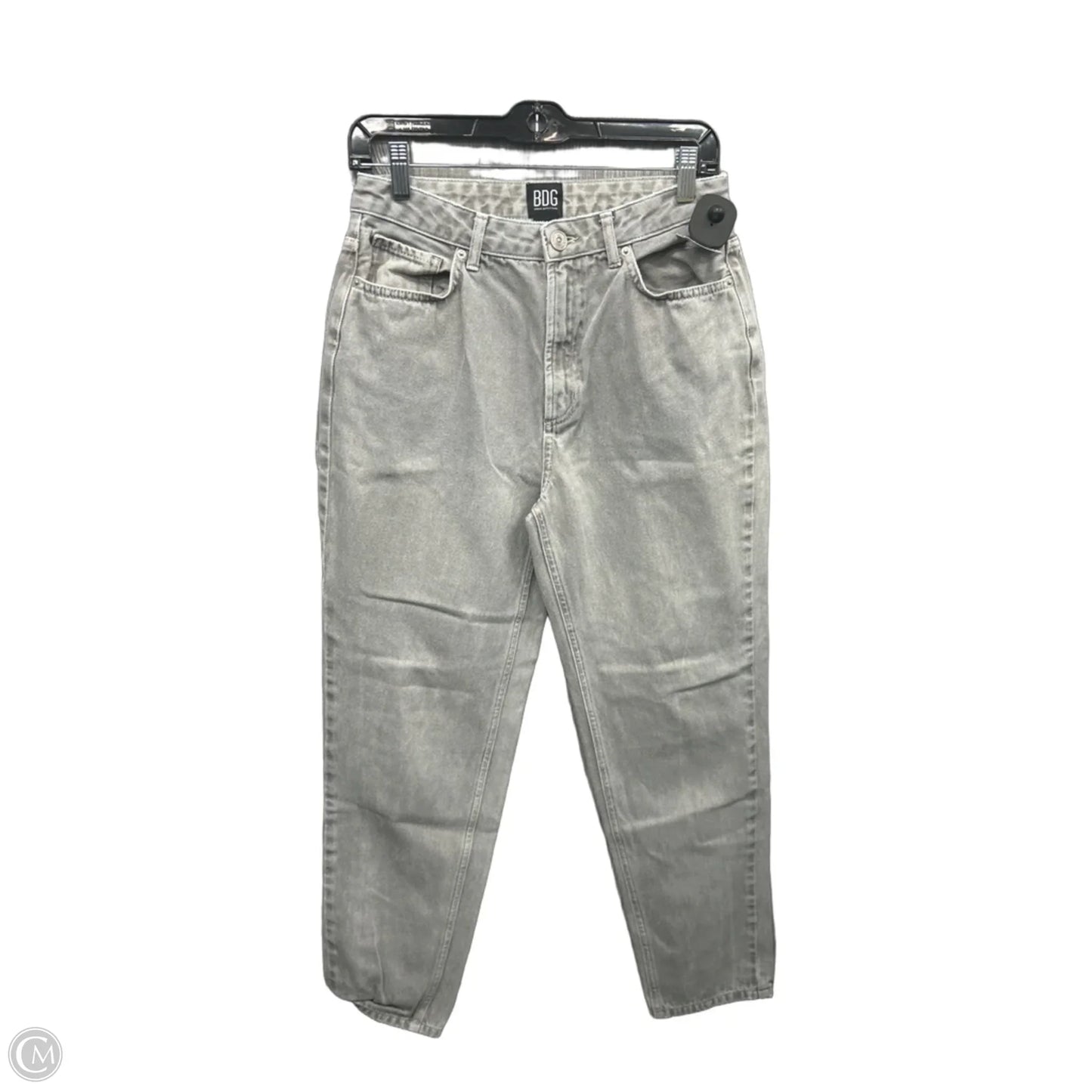 Jeans Cropped By Bdg In Grey Denim, Size: 6
