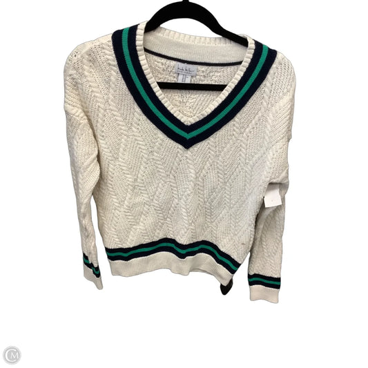 Sweater By Nicole By Nicole Miller In Cream, Size: Xs