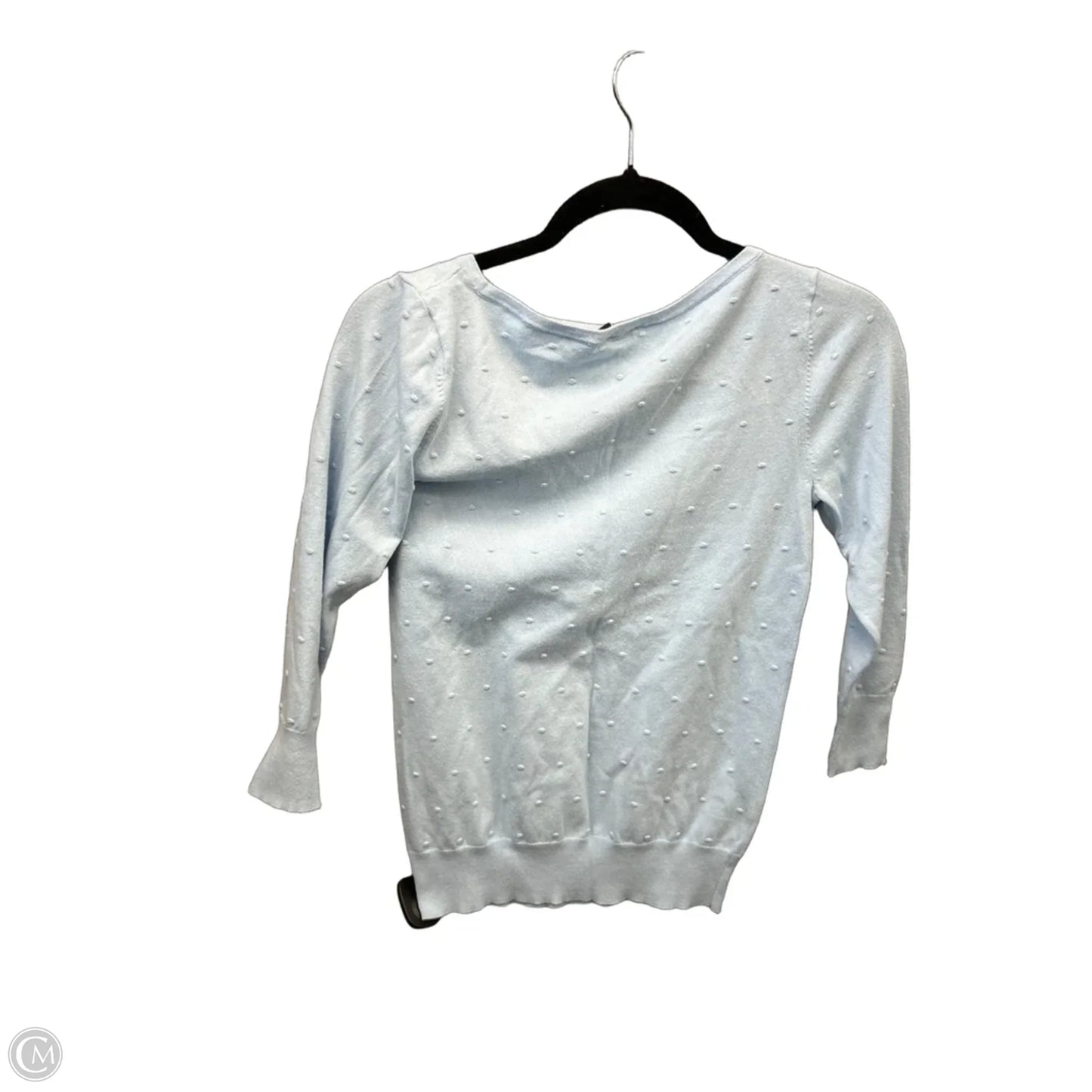 Top Long Sleeve By Ann Taylor In Blue, Size: Xs