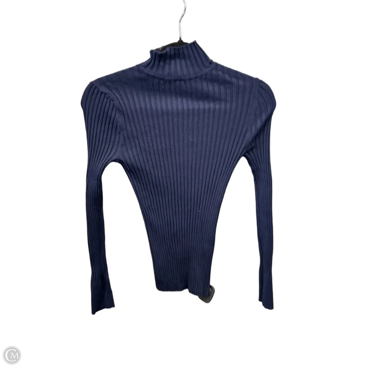 Top Long Sleeve By Loft In Navy, Size: Xs