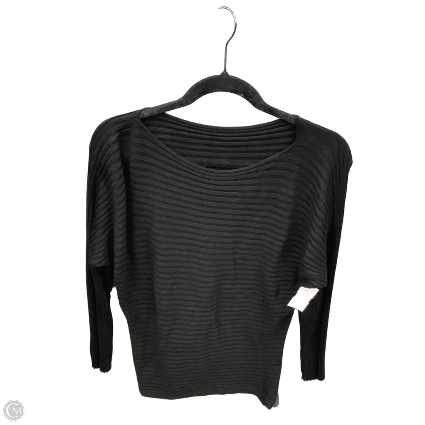 Top Long Sleeve By Clothes Mentor In Black, Size: M