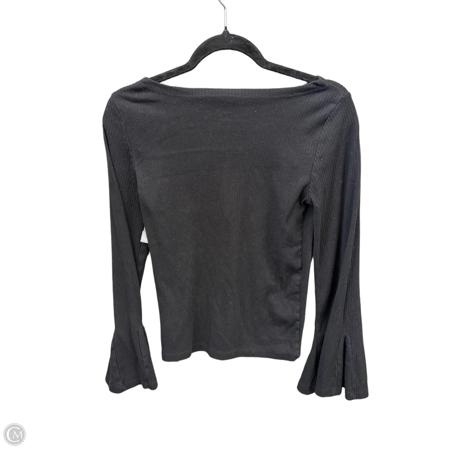 Top Long Sleeve By Gap In Black, Size: S