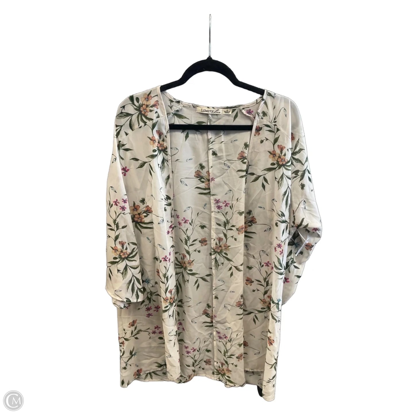 Kimono By Liberty Love In Cream, Size: S
