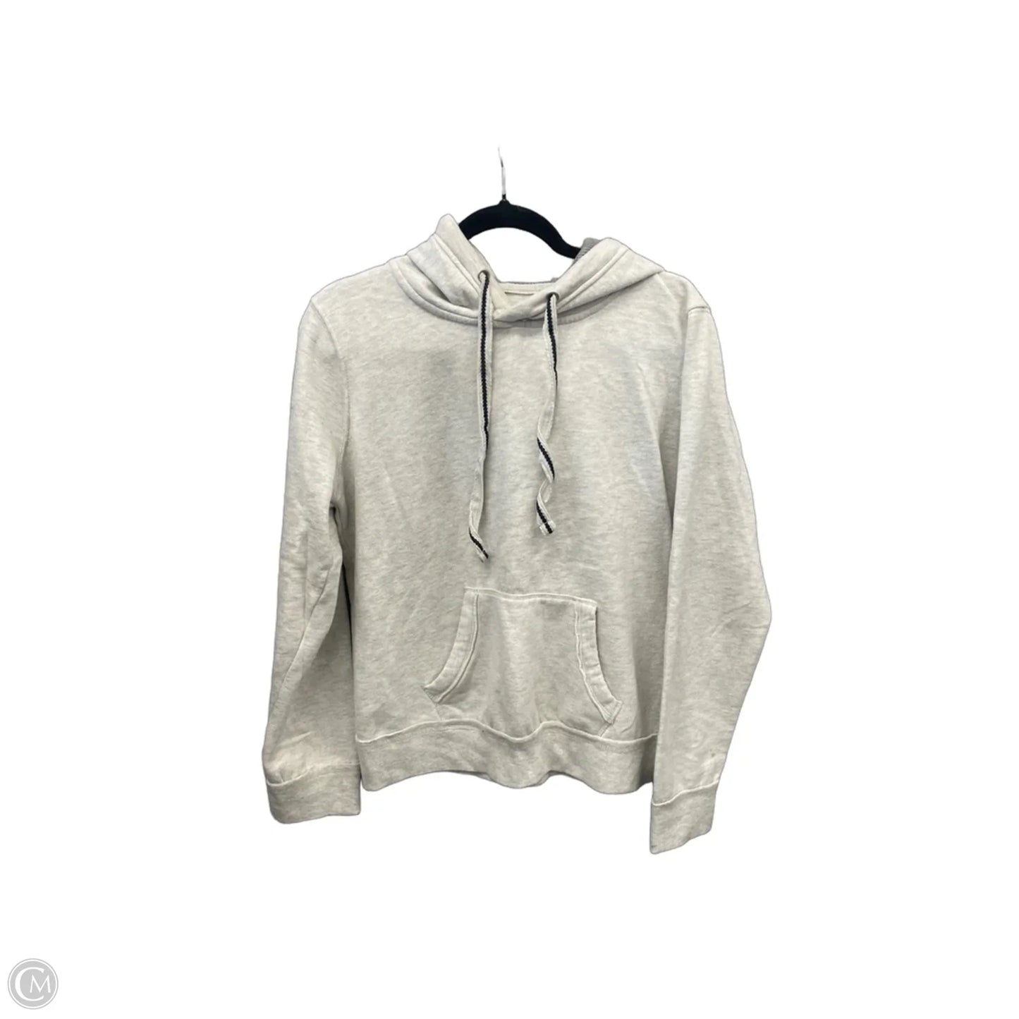 Sweatshirt Hoodie By Clothes Mentor In Grey, Size: L