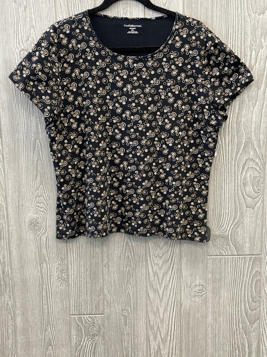 Top Short Sleeve By Croft And Barrow  Size: Xl