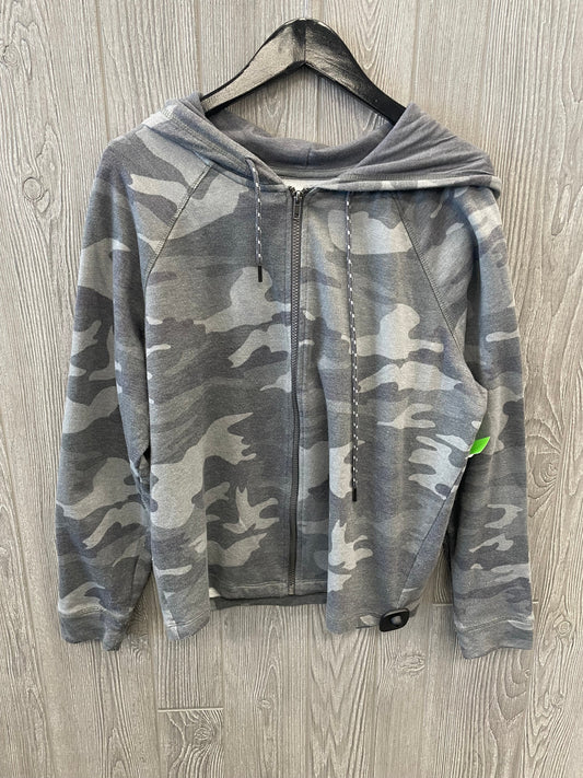 Sweatshirt Hoodie By Maurices In Camouflage Print, Size: L