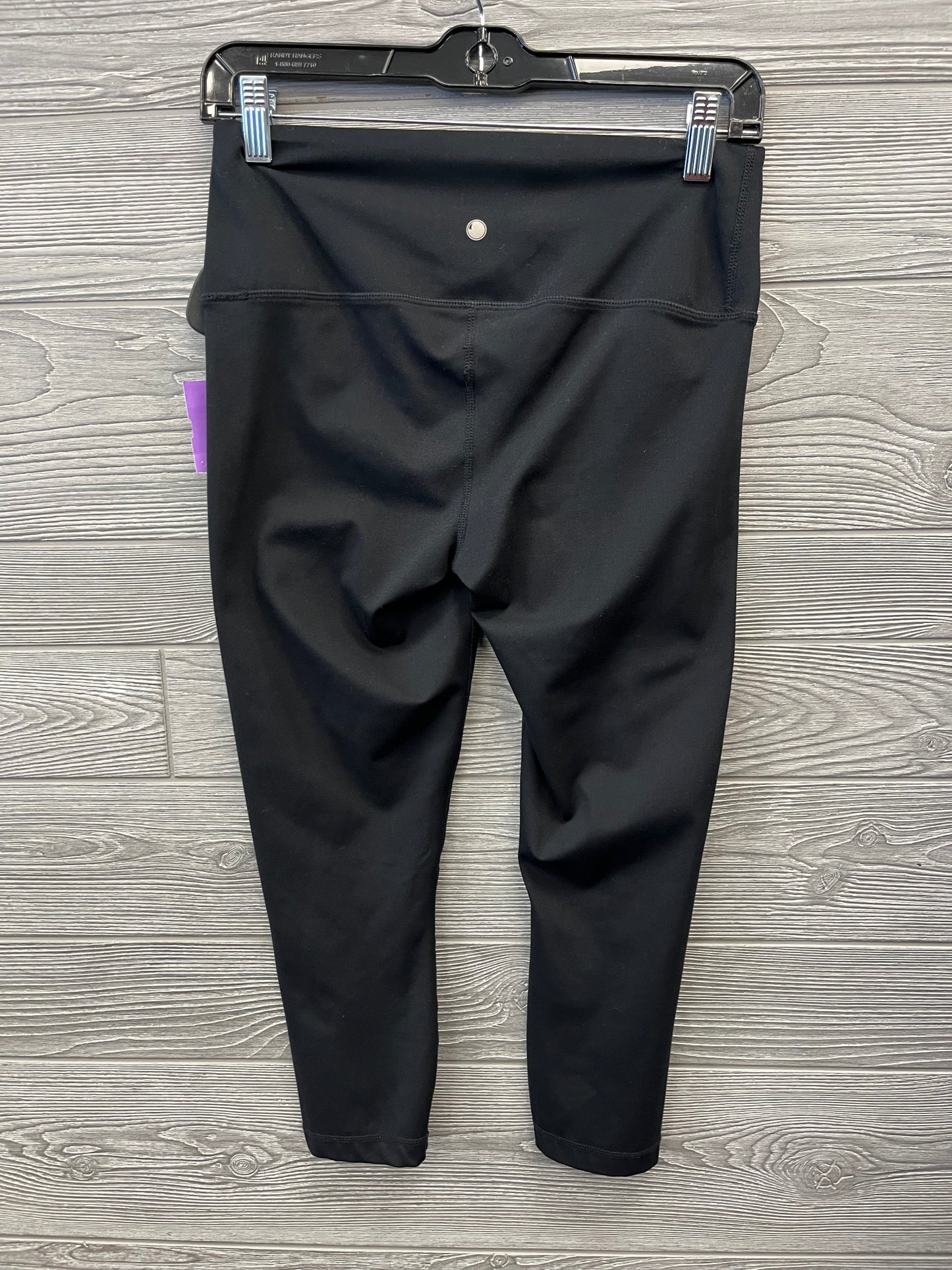 Athletic Capris By Yogalicious In Black, Size: M