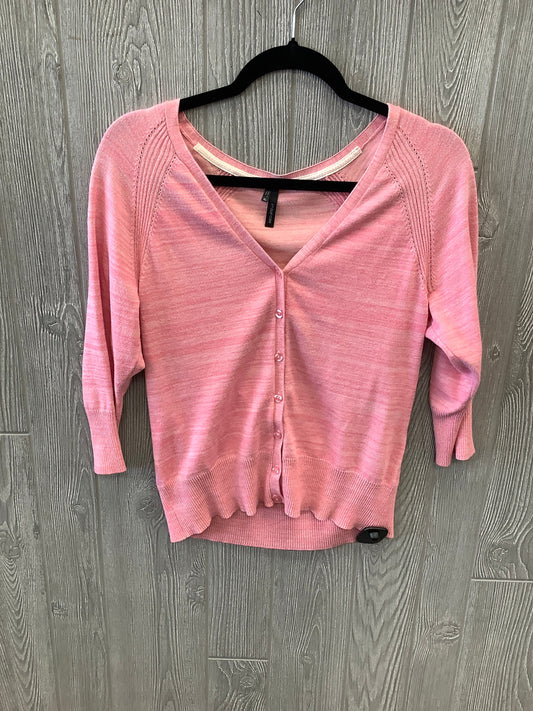 Cardigan By Maurices In Pink, Size: Xl