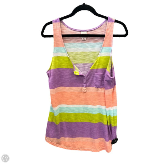 Top Sleeveless By Mossimo In Multi-colored, Size: Xl