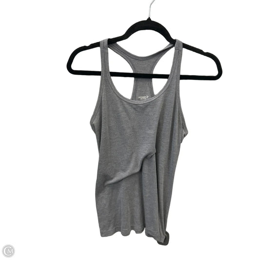 Athletic Tank Top By Nike Apparel In Grey, Size: Xs