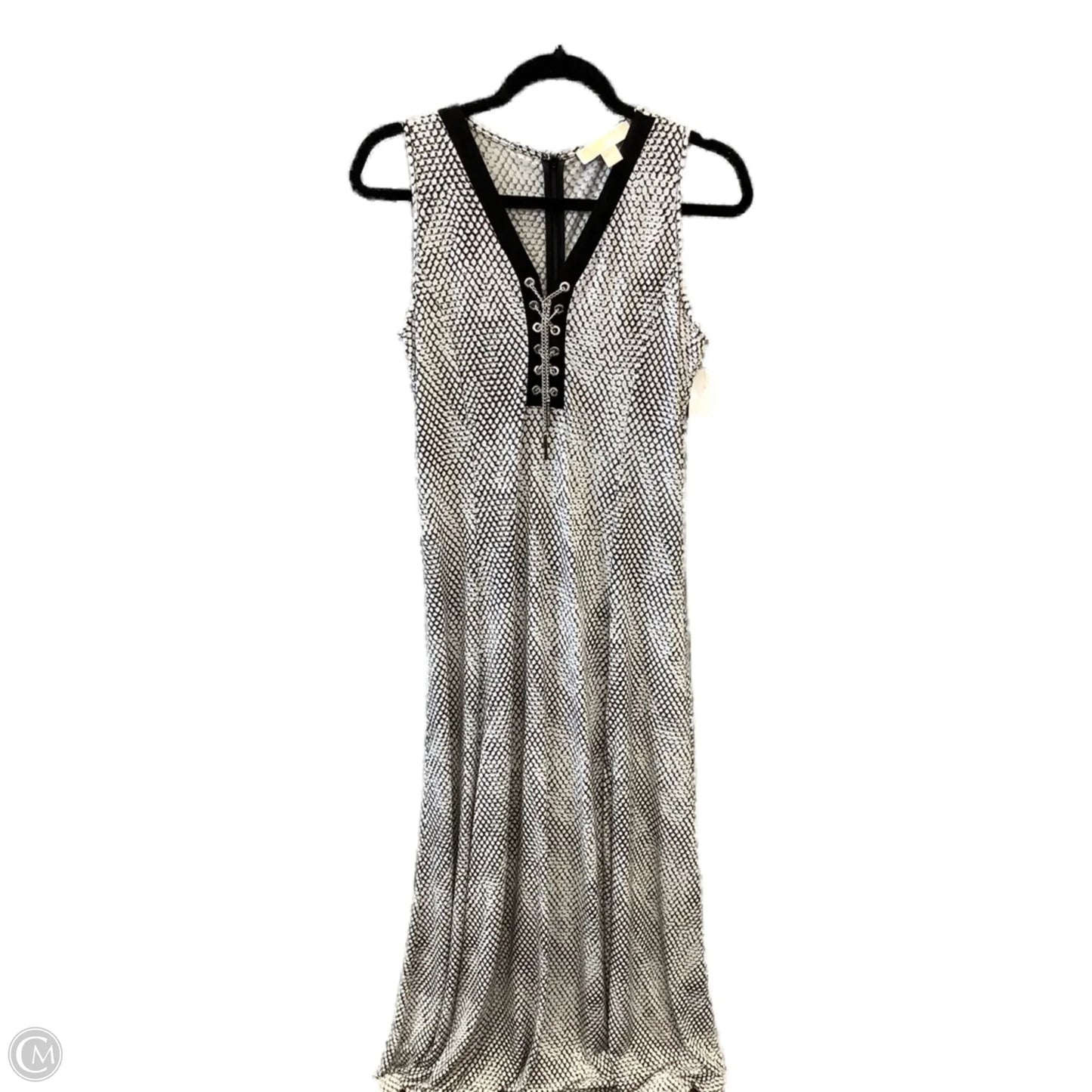 Dress Casual Maxi By Michael By Michael Kors In Snakeskin Print, Size: M