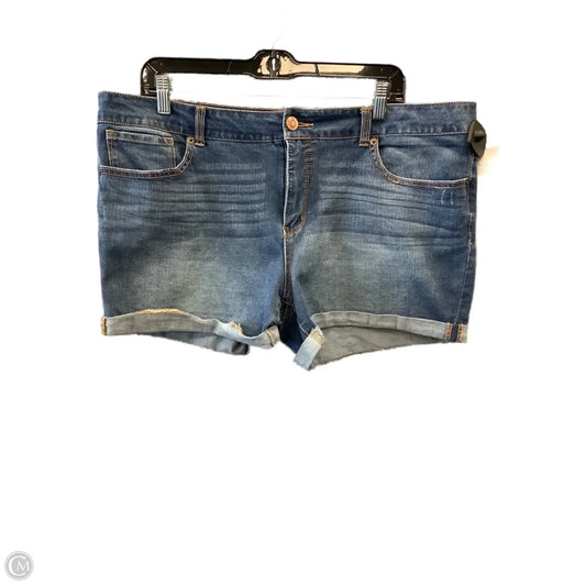 Shorts By Time And Tru In Blue Denim, Size: 18