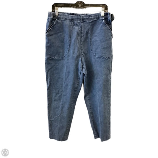 Jeans Skinny By Croft And Barrow In Blue Denim, Size: 12