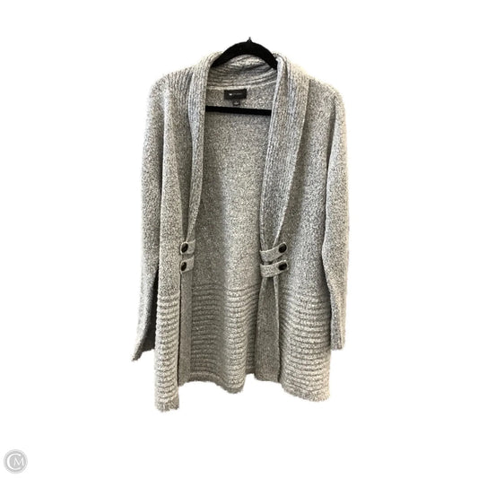 Cardigan By Ab Studio In Grey, Size: 0