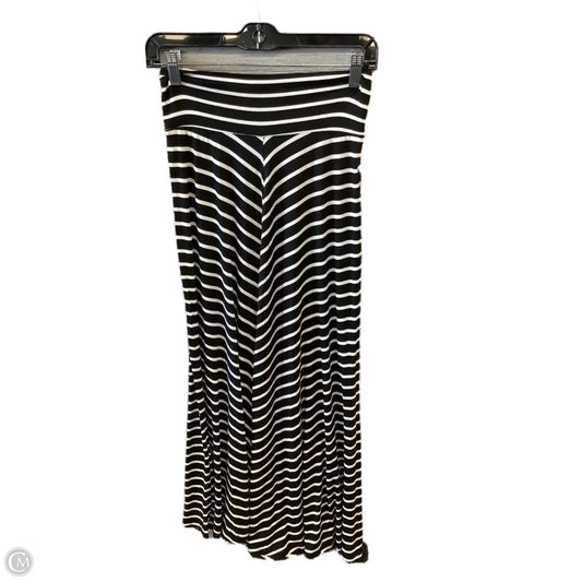 Skirt Maxi By Ab Studio In Striped Pattern, Size: S