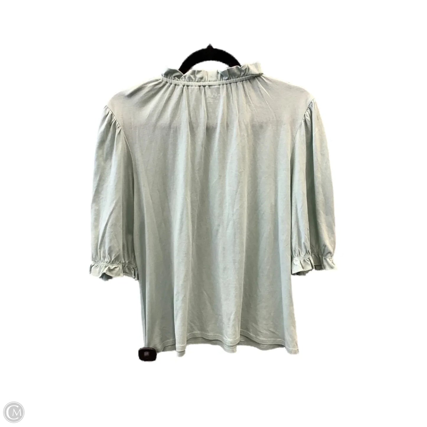 Top 3/4 Sleeve By Loft In Blue, Size: M