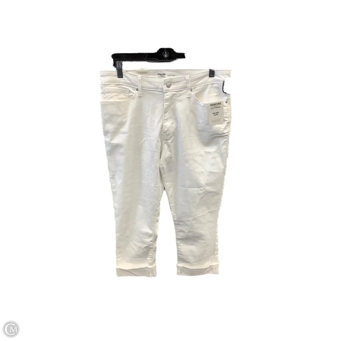 Capris By Levis In White, Size: 12