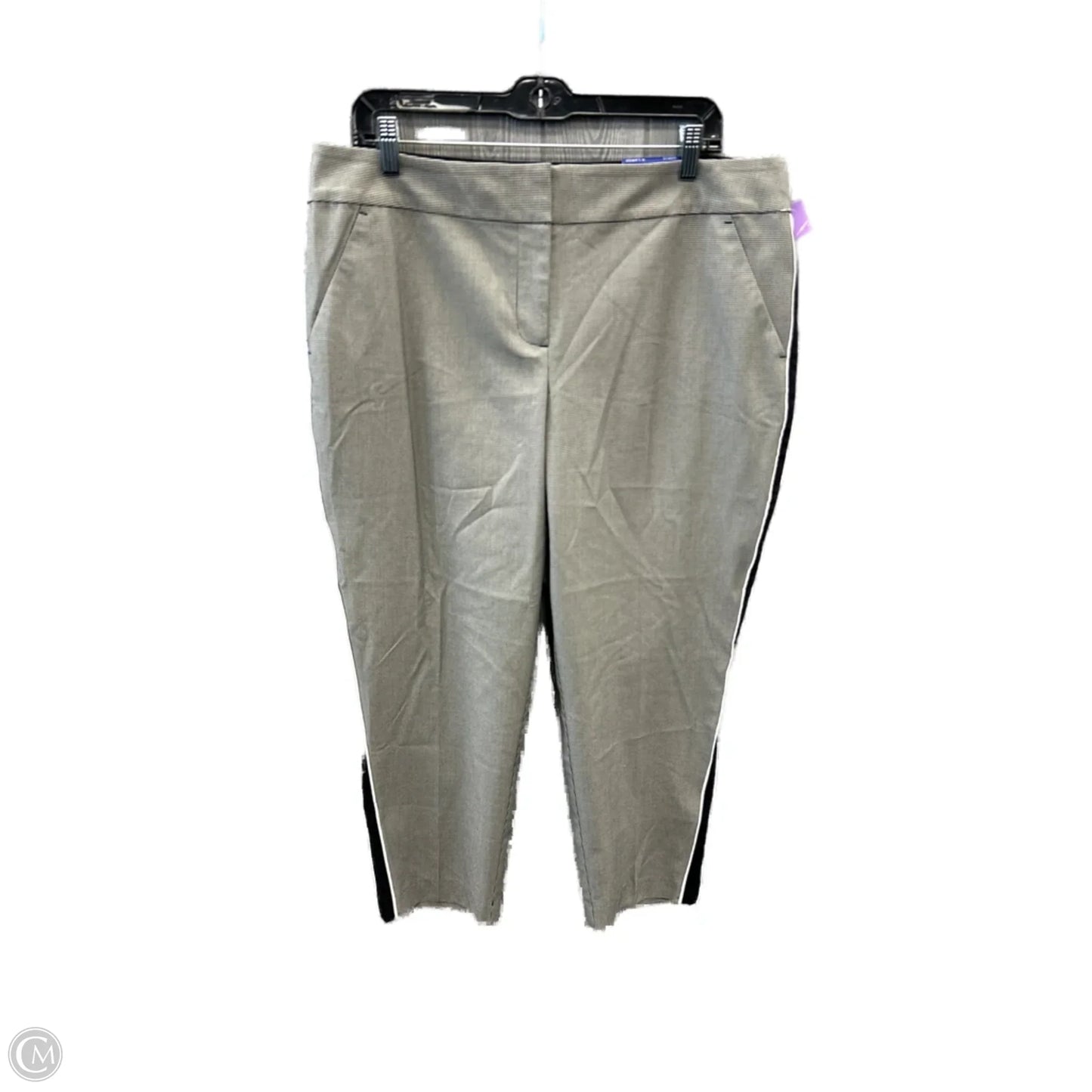 Pants Dress By Apt 9 In Black & White, Size: 14