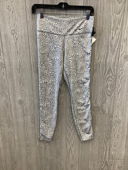 Grey Athletic Leggings Nike Apparel, Size M