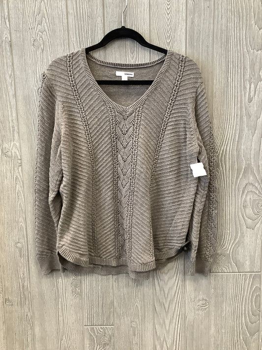 Sweater By Sonoma In Grey, Size: Xl