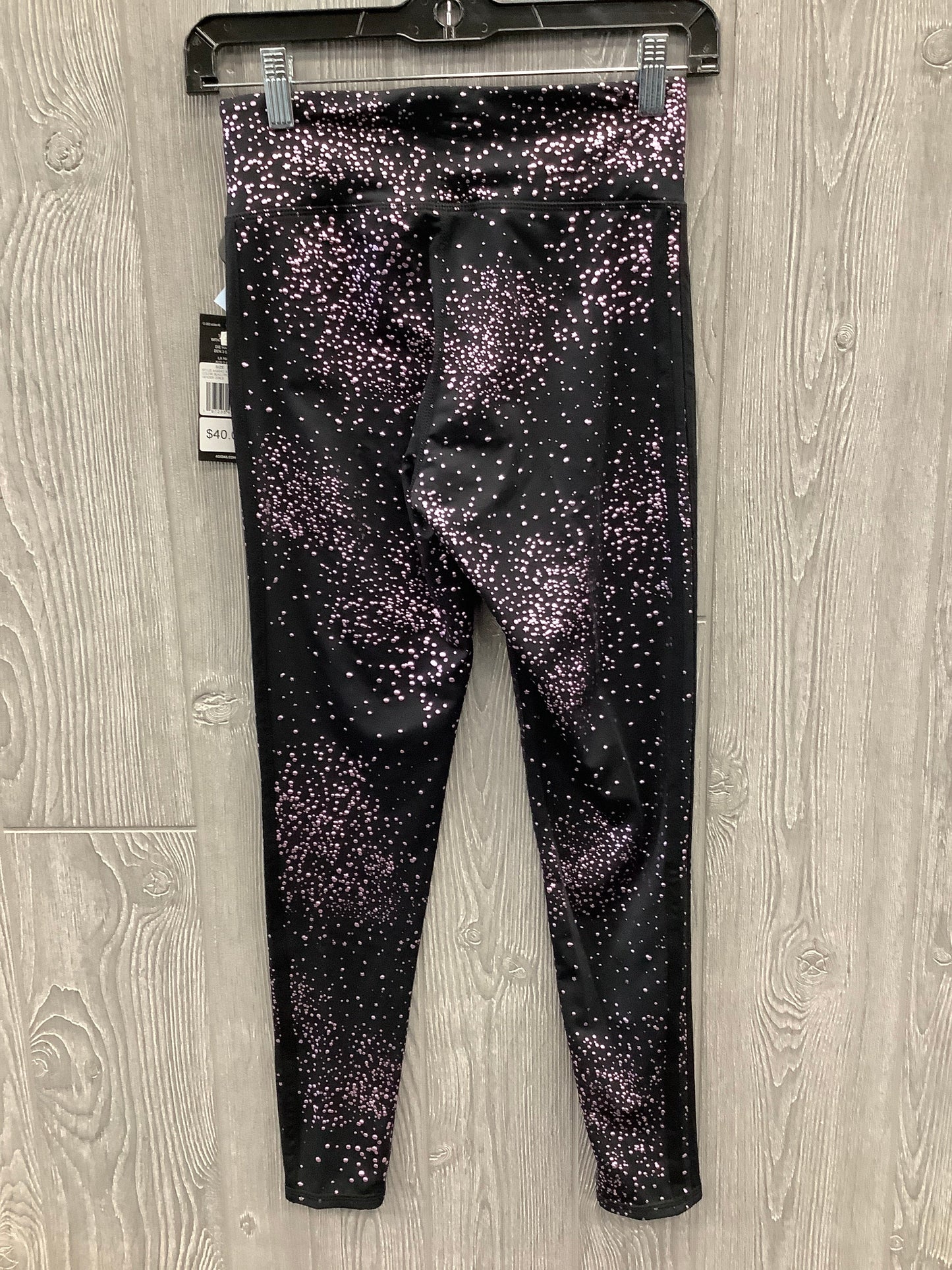 Athletic Leggings By Adidas In Blue & Purple, Size: Xl