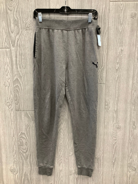 Athletic Leggings By Puma In Grey, Size: Xl