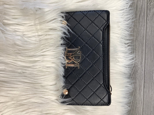 Wallet Leather By Badgley Mischka  Size: Large