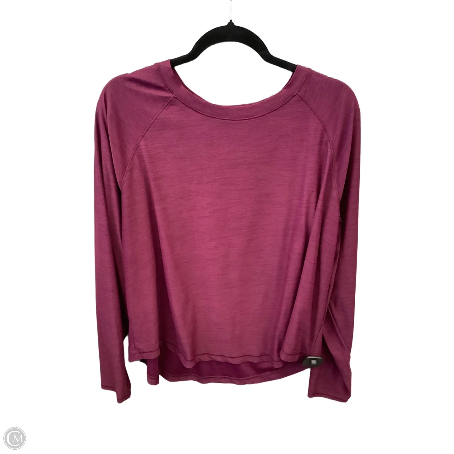 Athletic Top Long Sleeve Crewneck By Old Navy In Mauve, Size: 2x